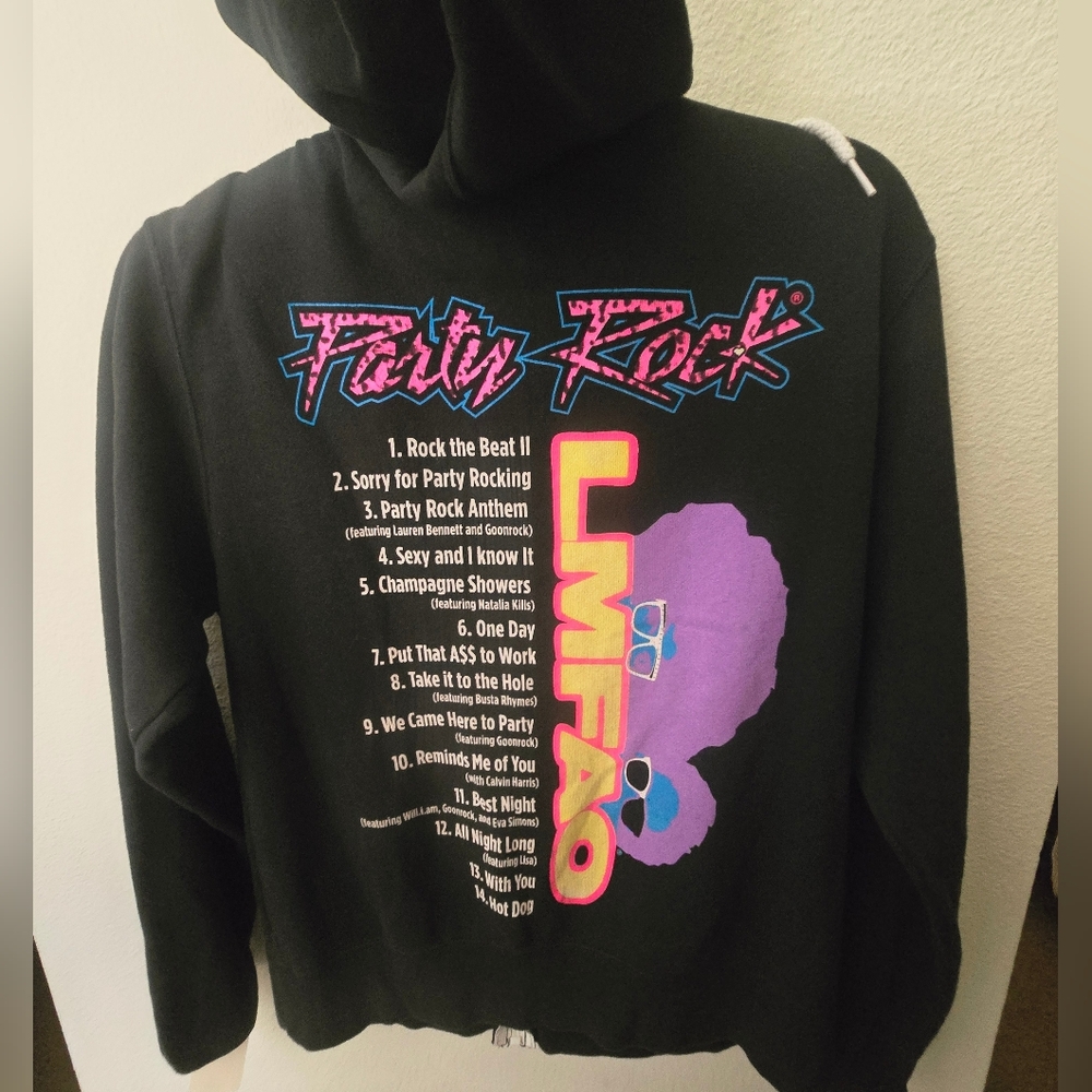 Black Party Rock Hoodie
